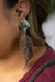 Feather Drop Earrings