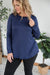 You are Worthy Long Sleeve Top in Navy