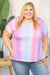 Sweet As Cotton Candy Short Sleeve Top