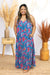 Waterfall Of Colors - Maxi Dress