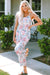 Floral Spaghetti Strap Scoop Neck Jumpsuit Preorder