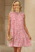 Printed Ruffled Sleeveless Tiered Dress Preorder