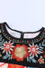 Embroidered Round Neck Short Sleeve Top Preorder