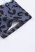 Leopard Color Block V-Neck Short Sleeve Dress Preorder