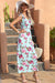 Full Size Tied Smocked Surplice Sleeveless Maxi Dress Preorder