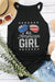 ALL AMERICAN GIRL Graphic Tank Top Preorder
