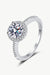 Ready To Flaunt Moissanite Ring Preorder