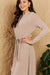 OneTheLand Hold Me Close Open Front Maxi Dress