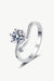 On My Mind 925 Sterling Silver Moissanite Ring Preorder