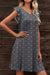 Butterfly Sleeve Round Neck Dress Preorder