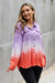 White Birch Relaxed Fit Tie-Dye Button Down Long Sleeve Top