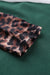 Leopard Color Block Open Front Longline Cardigan Preorder